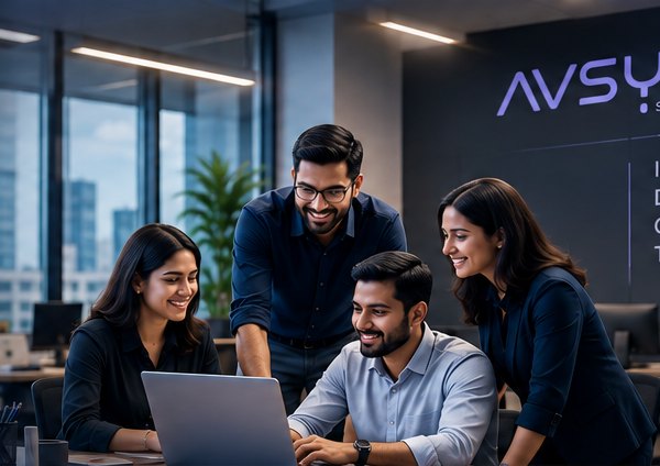 Avsyst Solutions software development team collaborating in Navi Mumbai